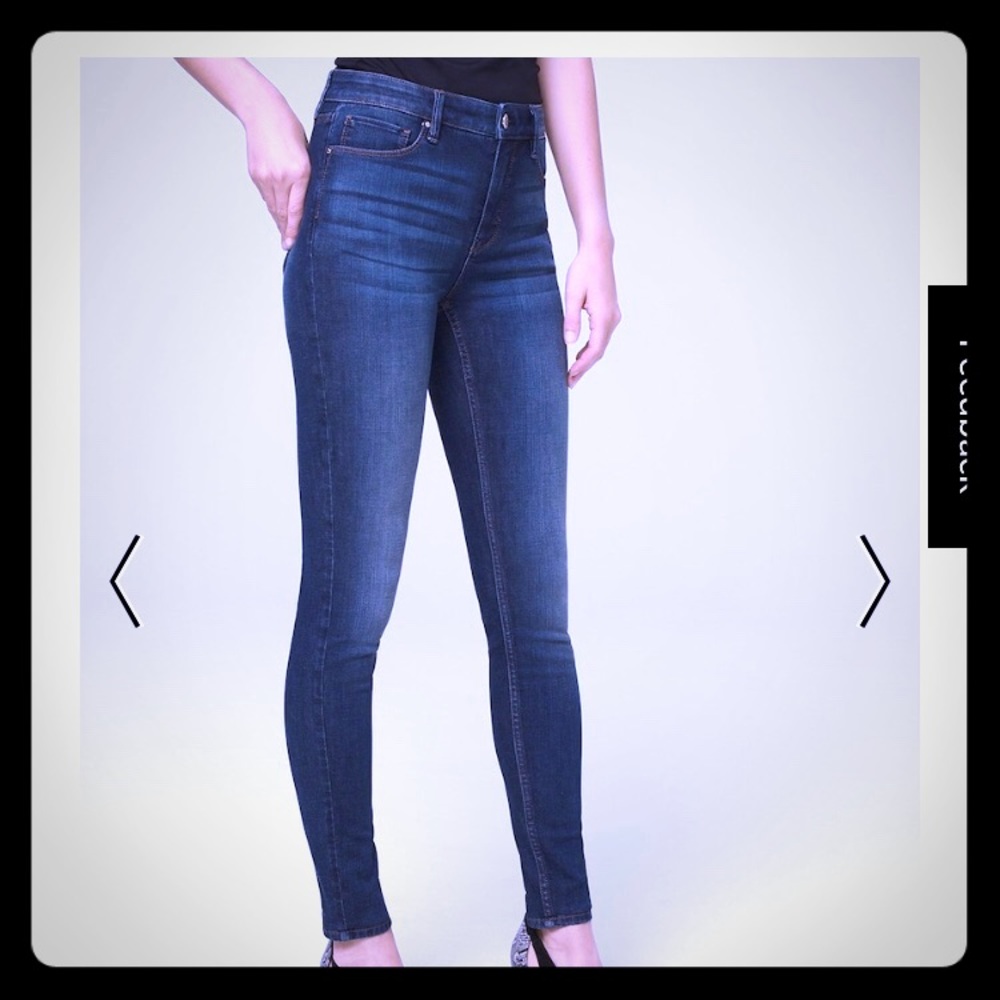 WHBM High Rise The Skinny Jeans